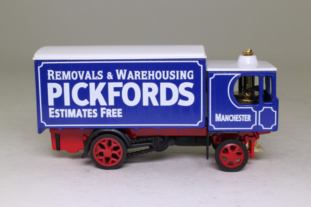 Matchbox Collectibles YY048/SA;1929 Garrett Steam Wagon; Pickfords, Removals & Warehousing